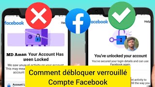 Votre compte Facebook a été verrouillé Comment débloquer un compte Facebook 2023 [upl. by Veronica]