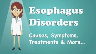 Esophagus Disorders  Causes Symptoms Treatments amp More… [upl. by Lanoil]