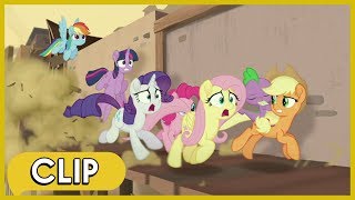 Escape from Klugetown  My Little Pony The Movie HD [upl. by Leinadnhoj]