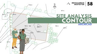 Archicad Site Analysis Contour [upl. by Marston]