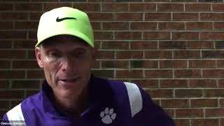 Clemson 49 SC State 3 Brent Venables postgame [upl. by Narah530]