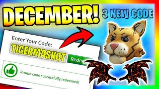 3 Codes ALL NEW PROMO CODES in ROBLOX December 2023 [upl. by Anyaj]