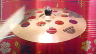 sabian B8 Pro Ozone crash 16quot cymbal test [upl. by Ahcsat]