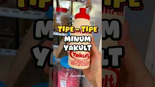 Tipe Tipe Minum Yakult tipetipe mememacak labubu yakult goduplotv [upl. by Ganny139]