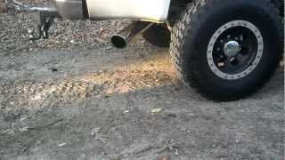 73 Powerstroke 4 inch MBRP exhaust [upl. by Godding]