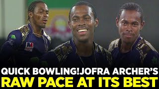 🔥 Quick Bowling  Every Ball of Jofra Archer Ball Fast Bowling in HBLPSL  Raw Pace At Its Best [upl. by Hayward]