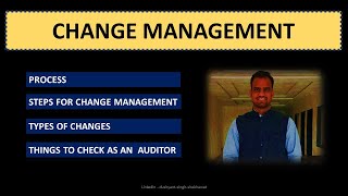 Change Management Ultimate step by step Guide for Auditors  Emergency vs Normal Change explained [upl. by Gates116]