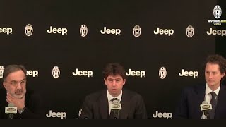 The press conference featuring Agnelli Elkann and Marchionne [upl. by Ennovad]