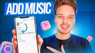 How to Add Music to an Instagram Post in 2024 [upl. by Brigham651]