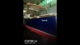 Used 1978 Fortier 26 for sale in Bronx New York [upl. by Anelis814]