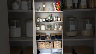 pantry organization pantryorganization pantry organization kitchengadgets restocks [upl. by Halullat165]