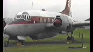 Vickers Varsity run up video at the Aeropark part1 [upl. by Lavro]