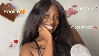 ASMR trigger words and personal attention 🍉🍁 [upl. by Elimay135]