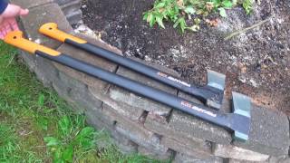 Fiskars X27 and X25 Splitting Axe Review [upl. by Hardi]