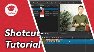 Kostenloser Videoschnitt für Beginner mit SHOTCUT  Tutorial [upl. by Naillil]