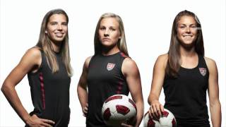 US WNT SI Photo Shoot [upl. by Kciremed]