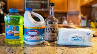 HOW TO MAKE CLOROX WIPES [upl. by Rezzani]