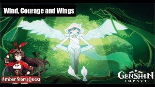 Genshin Impact Quest Wind Courage and Wings [upl. by Persas]