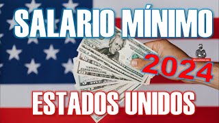 El salario mínimo en los Estados Unidos para 2024 🇺🇸 💵  alarconnelson [upl. by Otrebogir198]