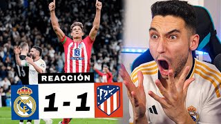 REACCIONES DE UN HINCHA Real Madrid vs Atlético de Madrid 11 QUE INJUSTO [upl. by Gerome]