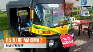 BAJAJ MAXIMA ZFUEL CONSUMPTIONREVIEW [upl. by Sillyhp330]