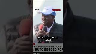 Raila Odinga  Ruto aliomba msaada kuiongoza Kenya baada ya maandamano ya Gen Z [upl. by Nanor696]