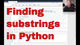 Finding substrings in Python [upl. by Gaughan]