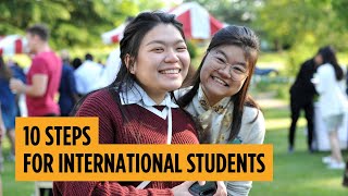 10 Steps for International Students at University of Gloucestershire [upl. by Eilsek313]