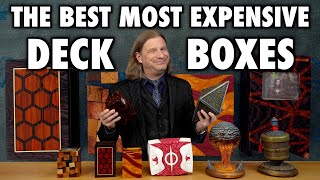 The Best And Worst Most Expensive Deck Boxes for Magic The Gathering [upl. by Accebar]