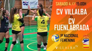 🏐Villalba VS Fuenlabrada🏐 1ª Nacional Femenina  PARTIDO COMPLETO [upl. by Rema685]