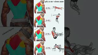 how to upper back workout plz 10 m  views now 🥰🥰 [upl. by Aihseyt]