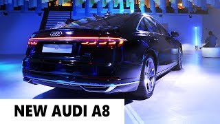 NEW Audi A8 2018 Review Interior  Exterior [upl. by Rozanna729]