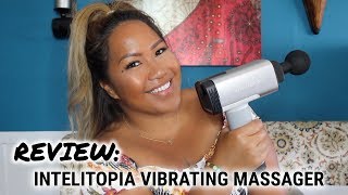 REVIEW INTELITOPIA VIBRATING MASSAGER [upl. by Wyck360]