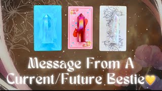 All About a Current or Future Best Friend👯‍♀️🫶 Pick a Card🔮 Timeless InDepth Tarot Reading [upl. by Nuncia]