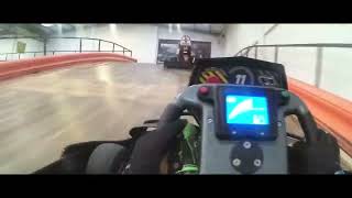 282 second lap at SOAR E Karting  Gillingham 140922 [upl. by Icken480]