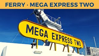 Passage MEGA EXPRESS TWO ToulonBastia Corsica Sardinia Ferries [upl. by Emrich656]