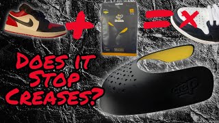 Crep Protect Shield Review Stop AJ1 toe box creases [upl. by Genovera818]