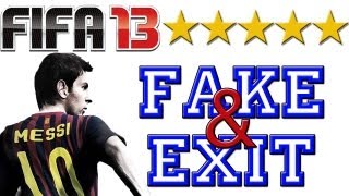 Drag Back Fake amp Exit Left  Right Tutorial  FIFA 13 PS3  Xbox 360 ᴴᴰ ★★★★★ [upl. by Akinam]