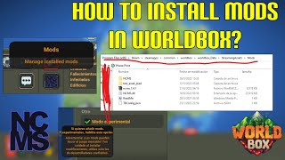 How to Install Mods In WorldBox Easy and Fast [upl. by Damick581]