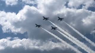 Fort Wayne air show 2022 featuring the thunderbirds 6522 [upl. by Meara49]