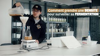 Comment prendre une densité pour surveiller sa fermentation  biere brasserie tuto [upl. by Nnahtur]