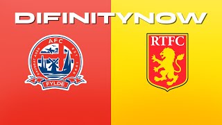 FYLDE ACADEMY VS RENTFORD ACADEMY  difinitynow stream [upl. by Birk]