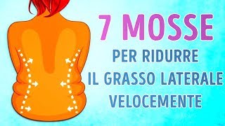 7 MOSSE PER RIDURRE IL GRASSO LATERALE VELOCEMENTE [upl. by Acessej289]