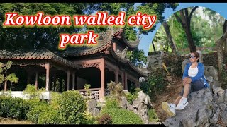 Kowloon walled city park amazing love hongkong best [upl. by Gothar]