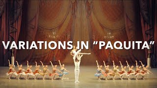 Variations in “Paquita” Choreographed by Marius Petipa [upl. by Enylecoj150]