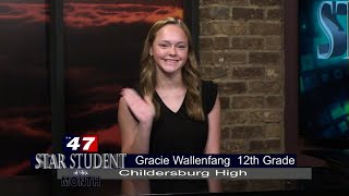 Star Student Gracie Wallenfang  91124 [upl. by Williams834]