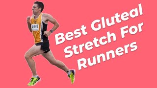 Best Gluteal Stretch For Runners running [upl. by Ardnuhs]