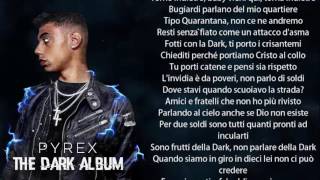 Dark Polo Gang  Demoni con TESTO  LYRICS ● Pyrex  The Dark Album [upl. by Ainival]