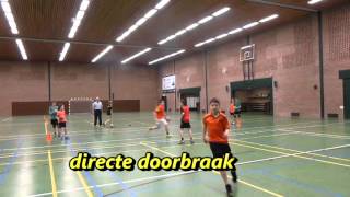 STML handbaltraining Coördinatie verdedigen directe doorbraak en complex oefeningen [upl. by Srednas279]