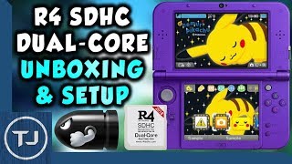 R4 SDHC DualCore 2018 Unboxing amp Setup DS2DS3DS [upl. by Rheba]